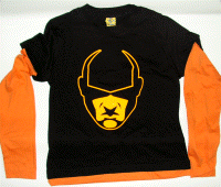 CAMISA CHICA BASSDRUM PROJECT MANGA LARGA NARANJA - (chr-031)
