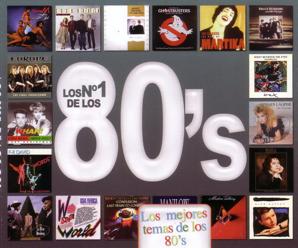 LOS N�1 DE LOS 80�S (con434cd)