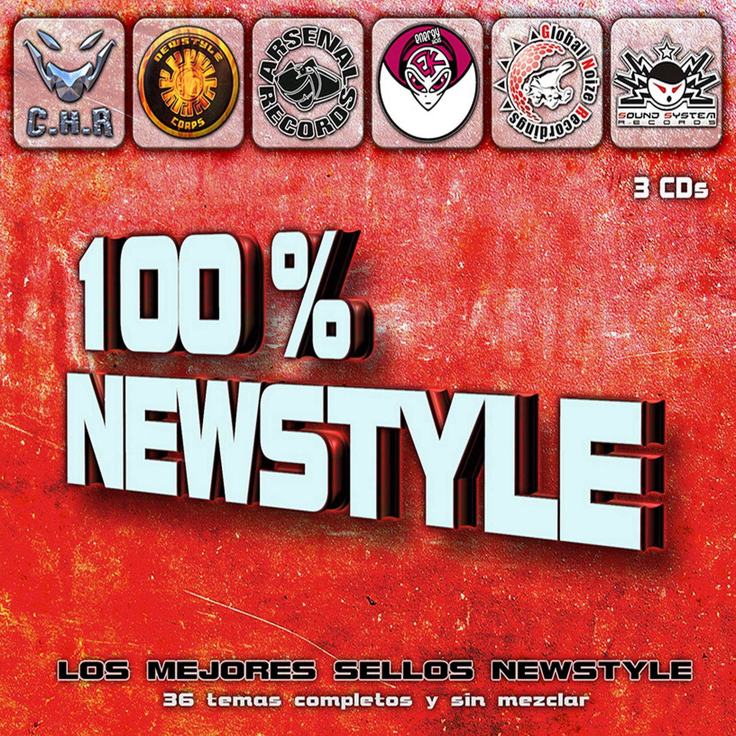 100% Newstyle - Los Mejores Sellos Newstyle (con472cd)