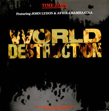 TIME ZONE ‎– World Destruction (Cd Single)