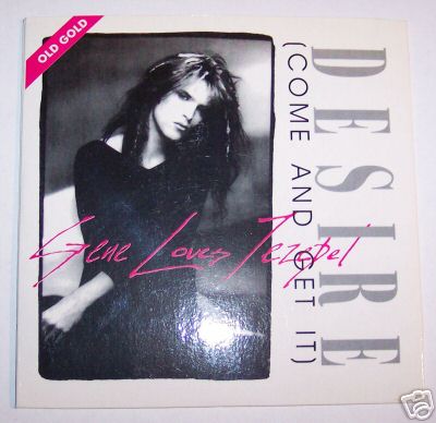 GENE LOVES JEZEBEL ‎ Desire (Come And Get It) (Cd Single)