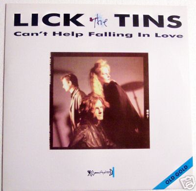 LICK THE TINS ‎ Can't Help Falling In Love (Cd Single)